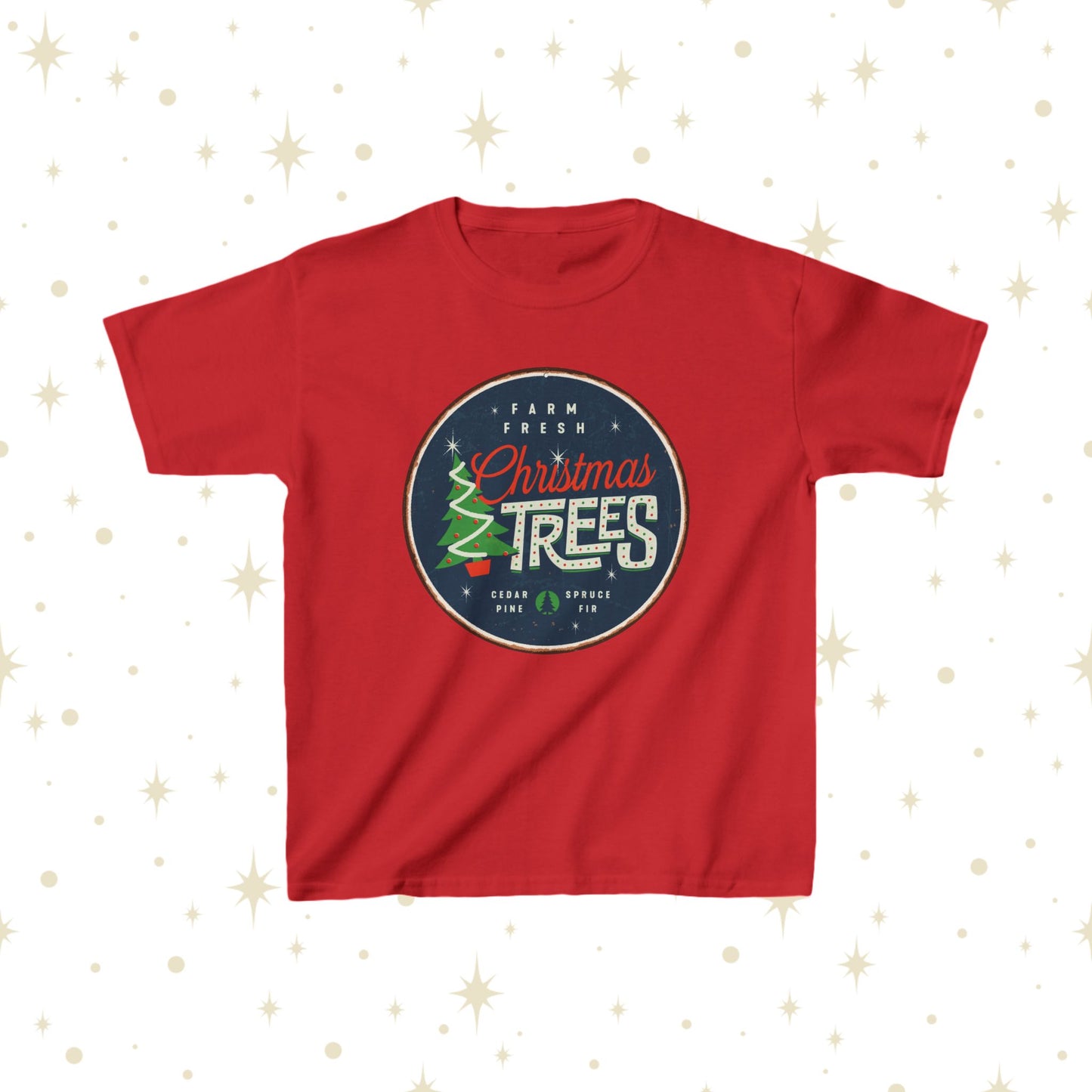 Christmas Trees - Kids T-Shirt
