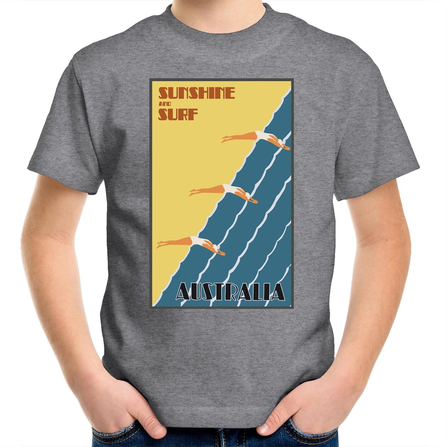 Sunshine & Surf Australia - Kids T-Shirt