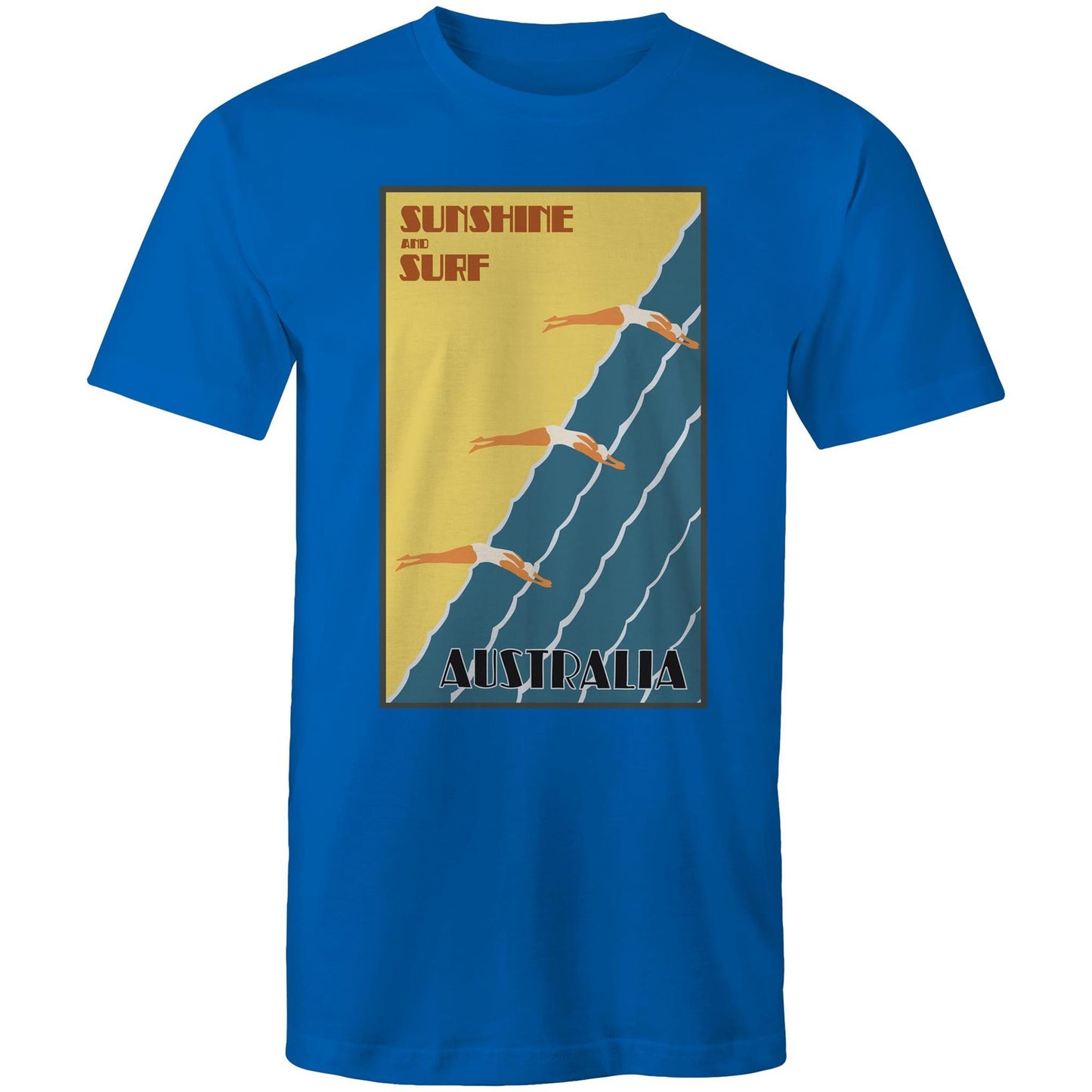 Sunshine & Surf Australia - Mens T-Shirt