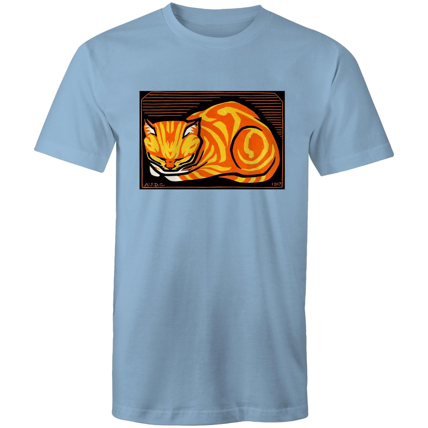 December Cat by Julie de Graag - Mens T-Shirt