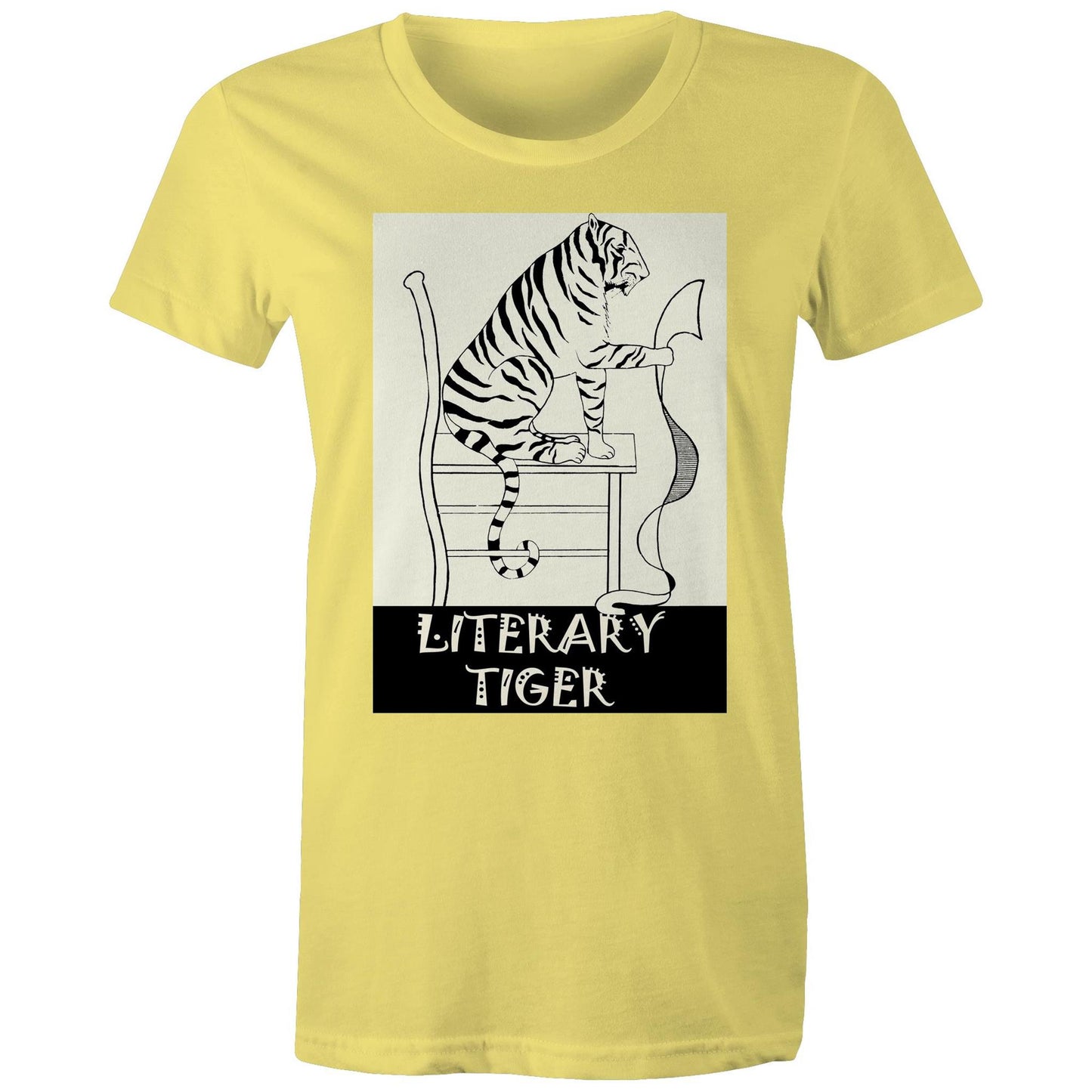 Literary Tiger - Women's Tee
