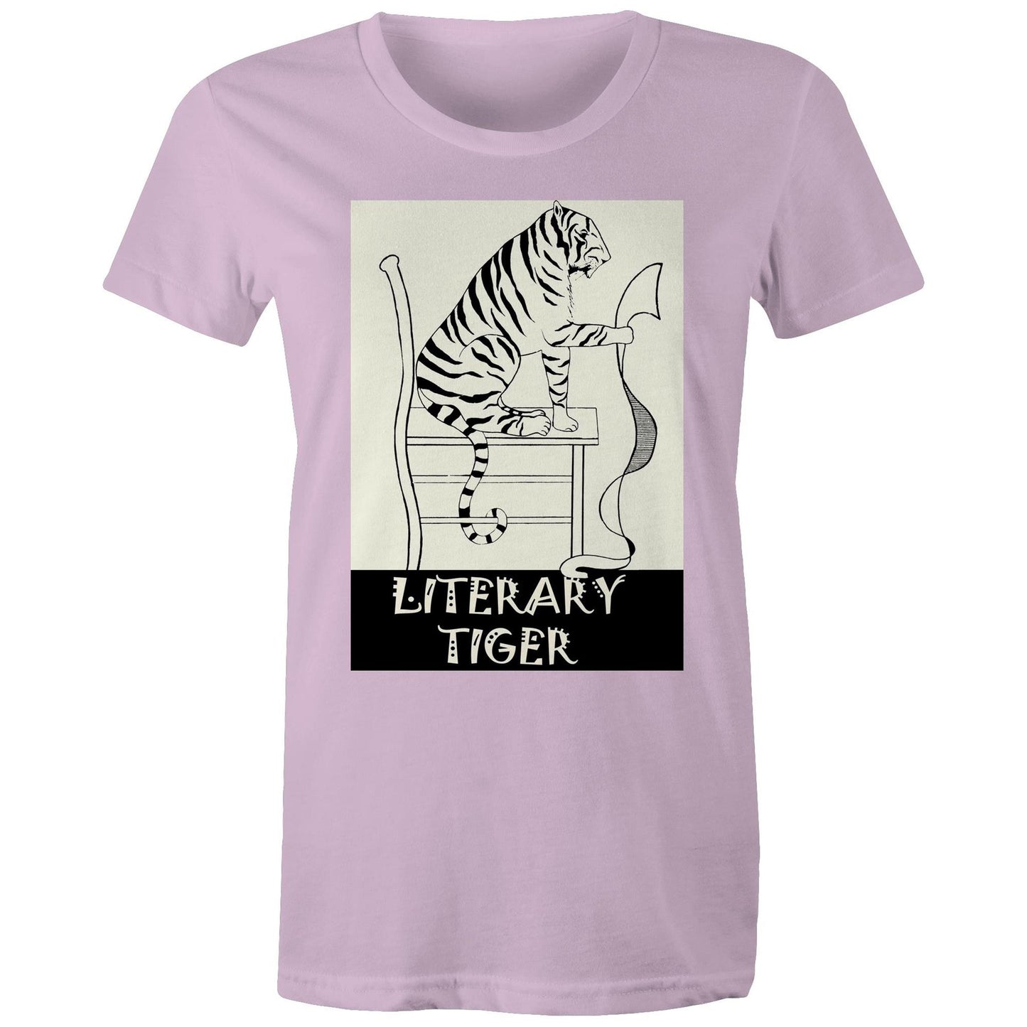 Literary Tiger - Women's Tee