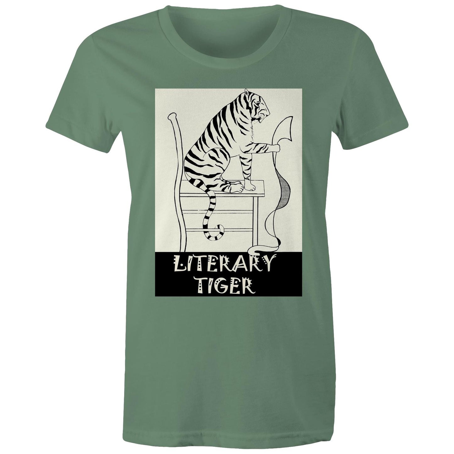 Literary Tiger - Women's Tee