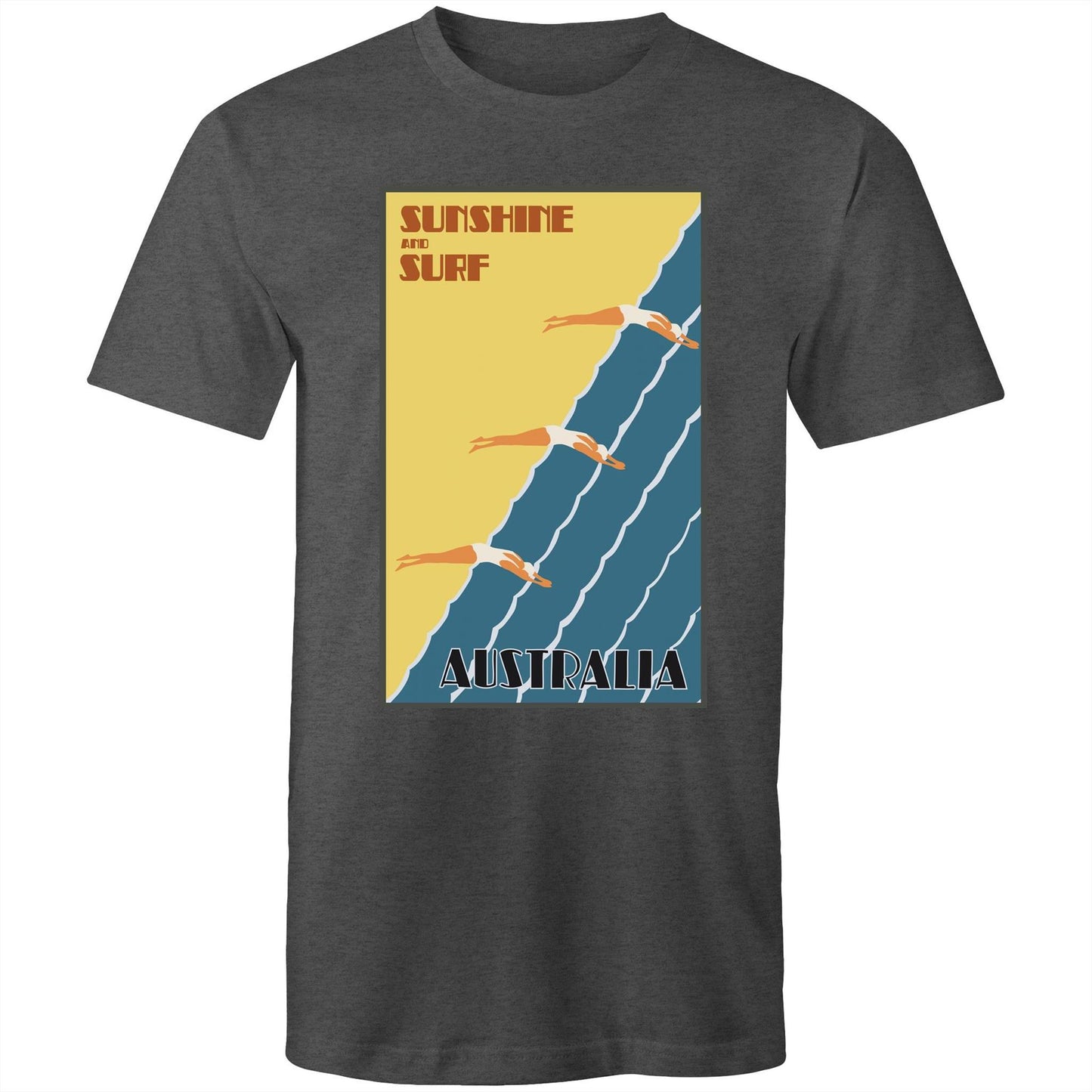 Sunshine & Surf Australia - Mens T-Shirt