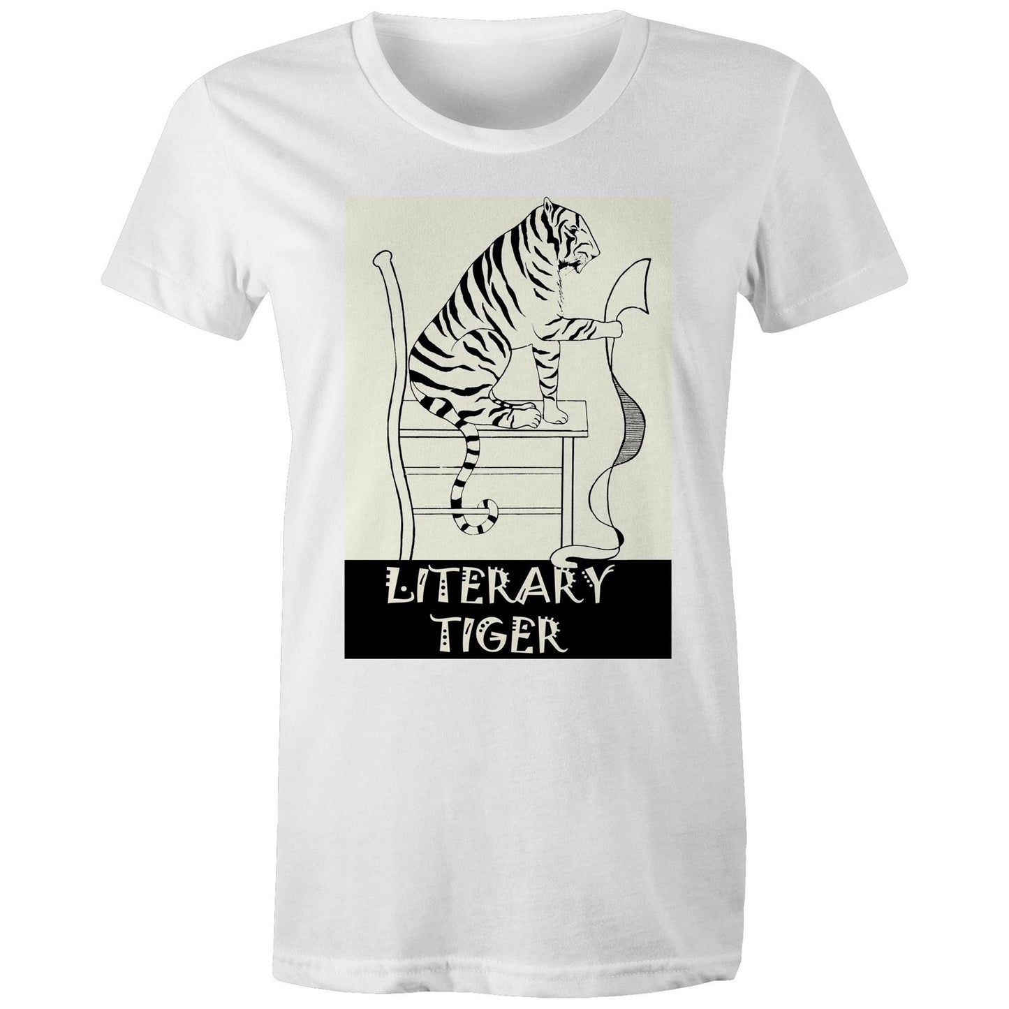 Literary Tiger - Women's Tee