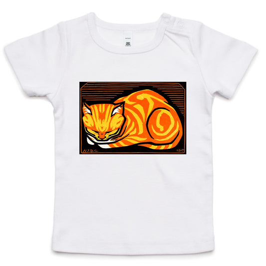 December Cat by Julie de Graag - Infant Tee