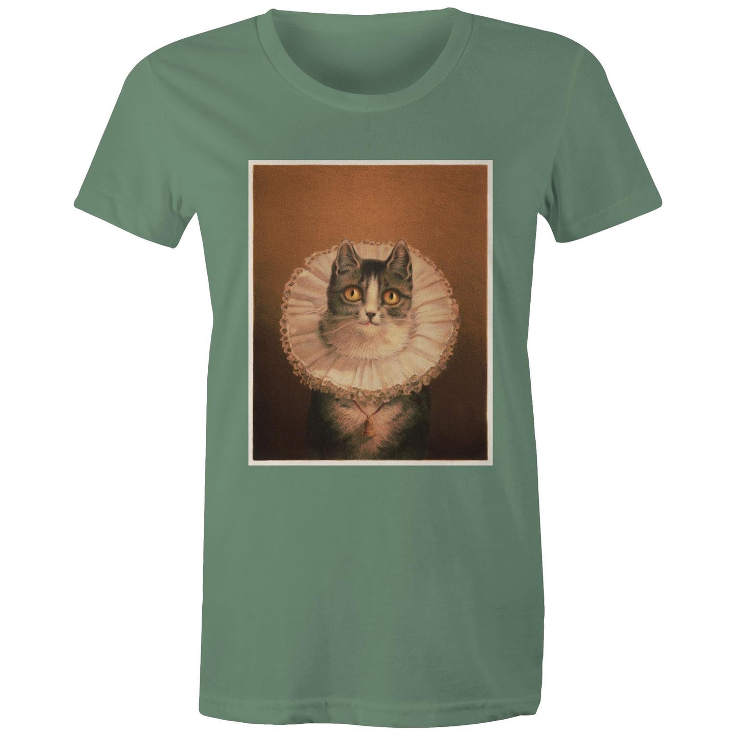 The Widow Cat by Frederick Dielman - Women's Tee