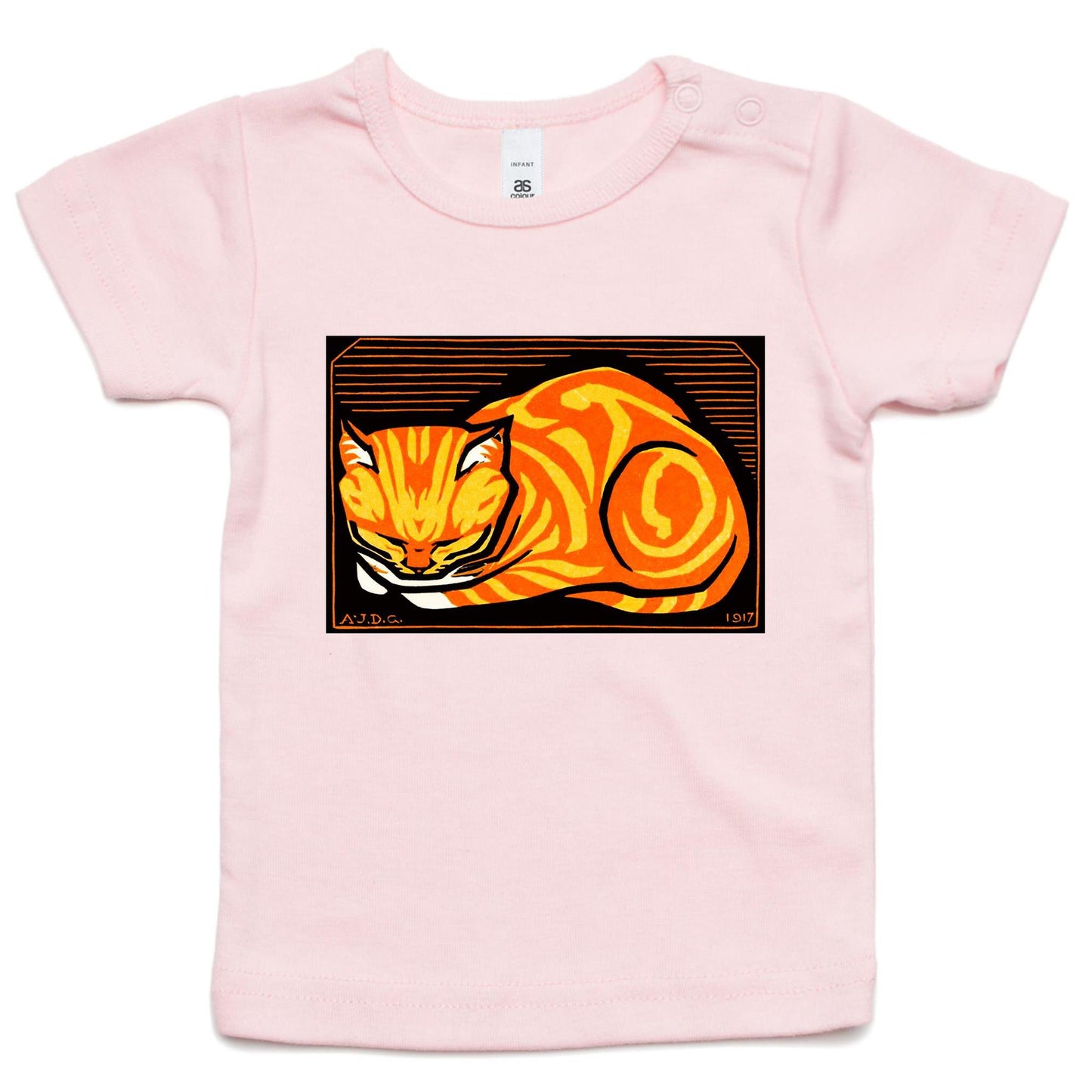 December Cat by Julie de Graag - Infant Tee