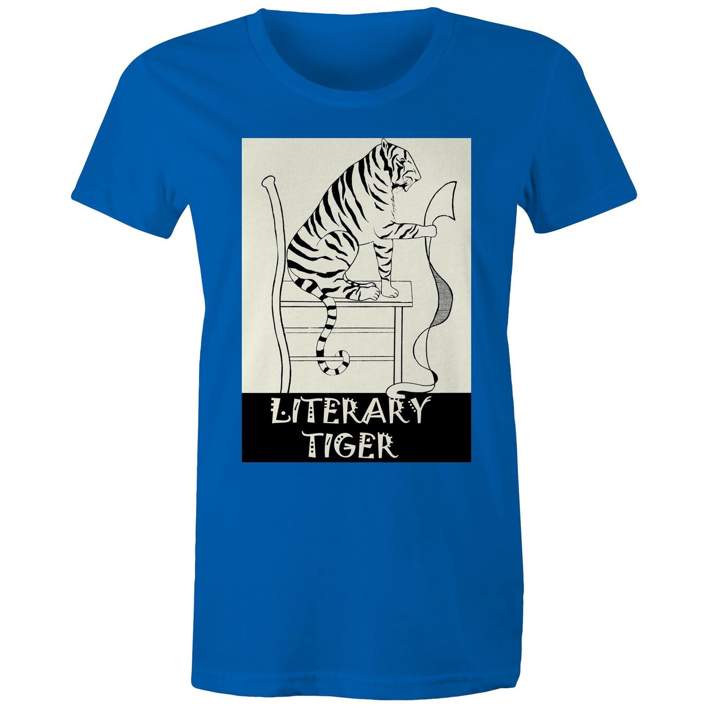 Literary Tiger - Women's Tee