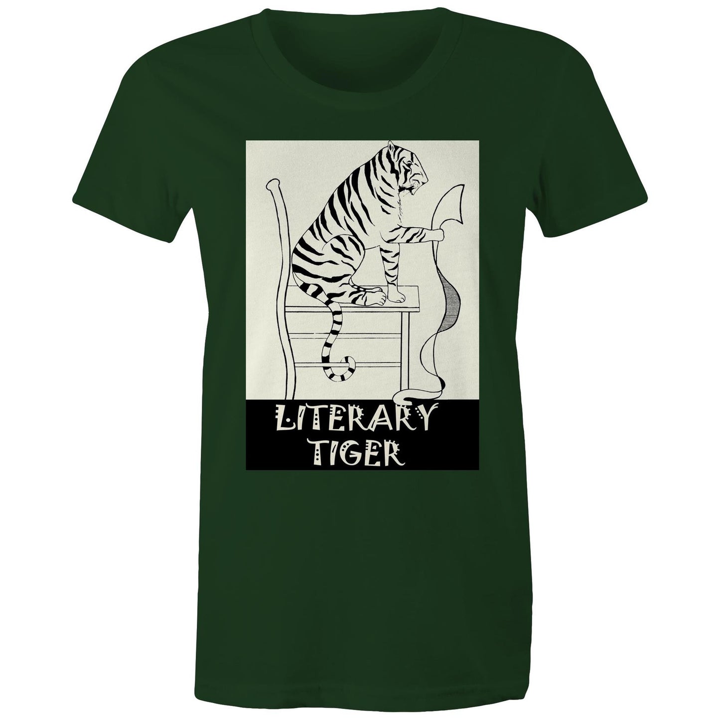 Literary Tiger - Women's Tee