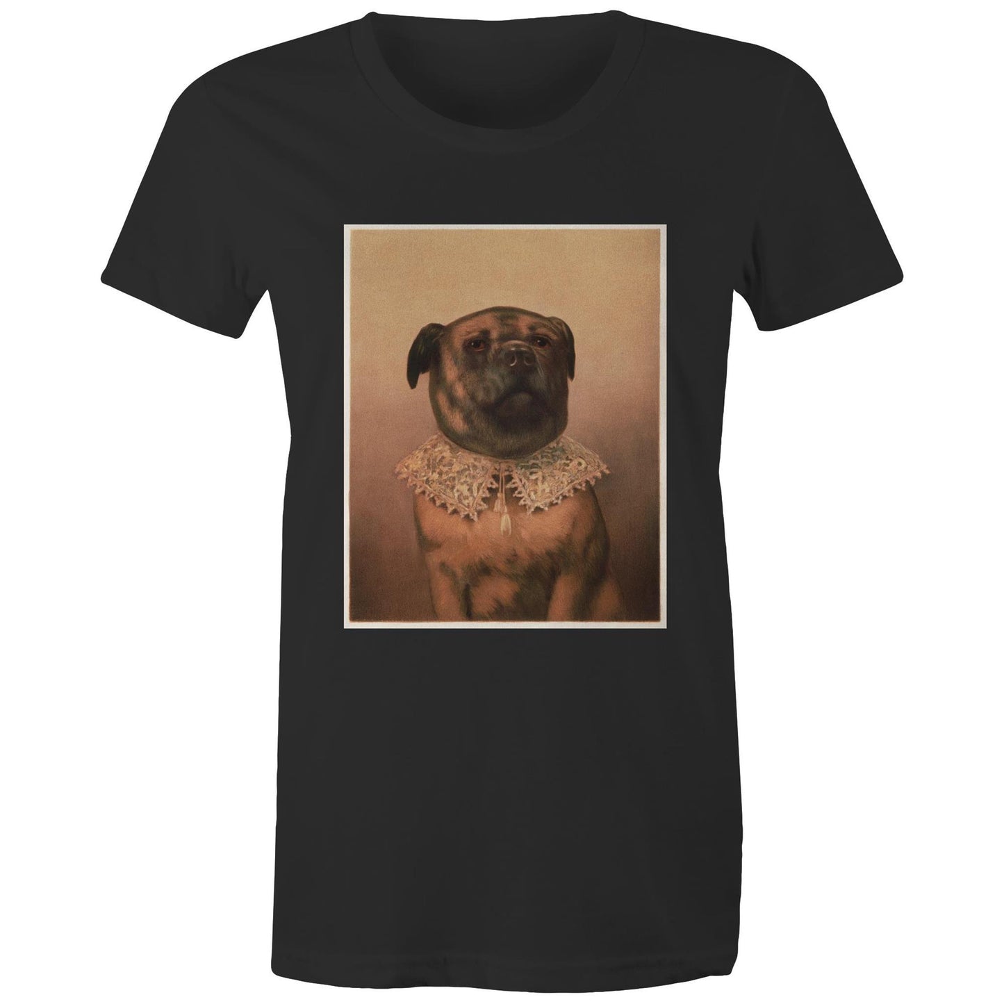 Uncle Tobey Dog by Frederick Dielman - Women's Tee