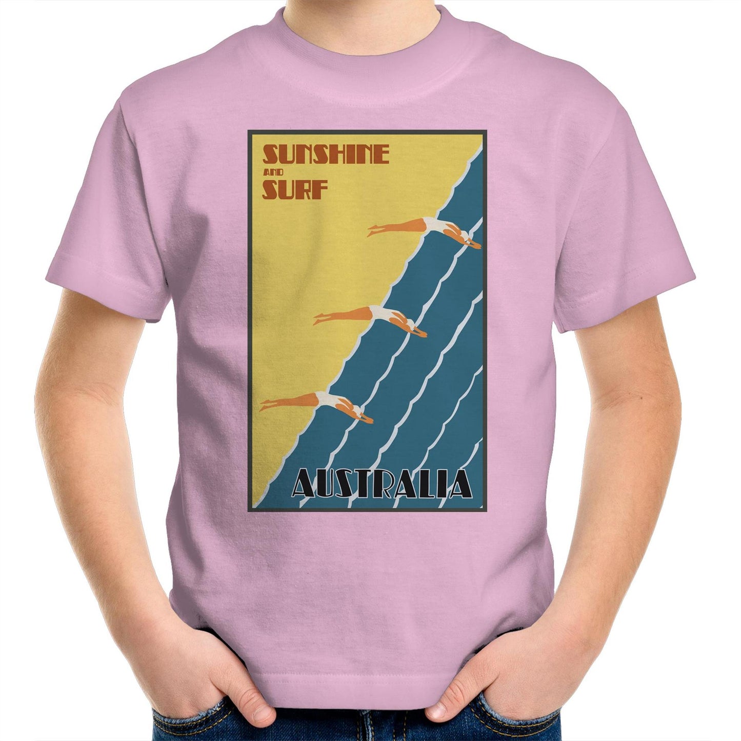 Sunshine & Surf Australia - Kids T-Shirt