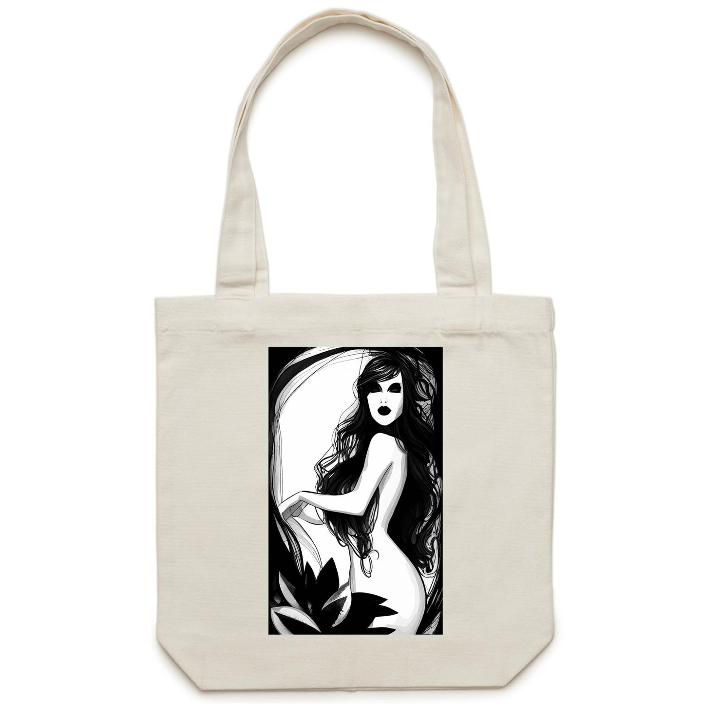 Gothic Vamp - Canvas Tote Bag