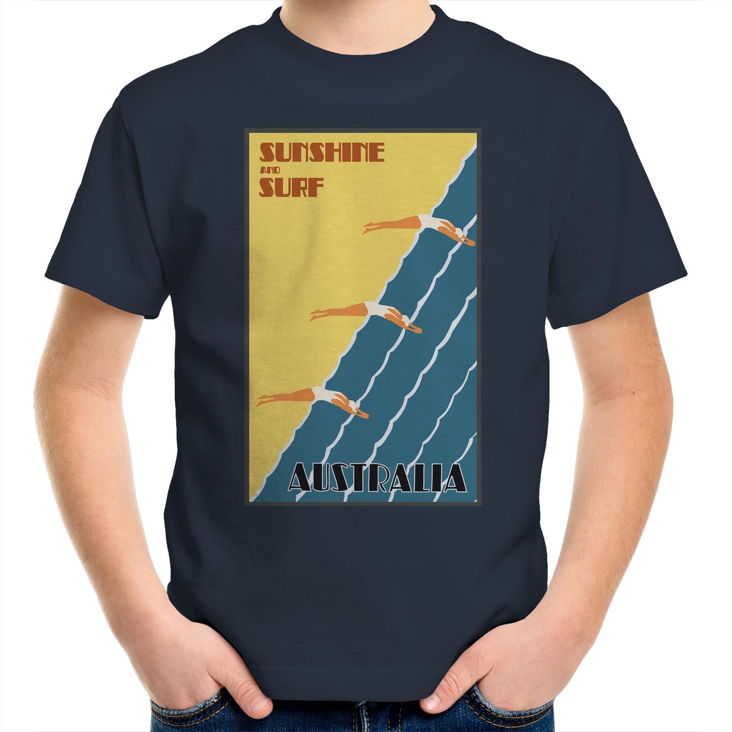 Sunshine & Surf Australia - Kids T-Shirt