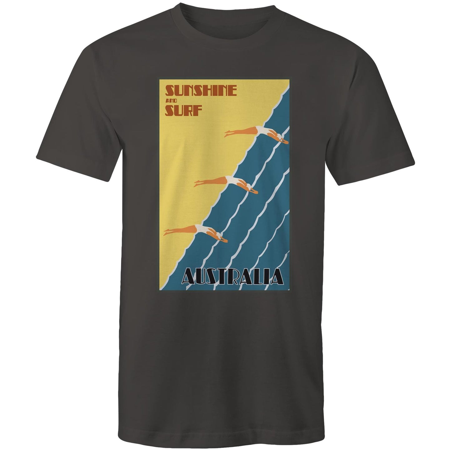 Sunshine & Surf Australia - Mens T-Shirt