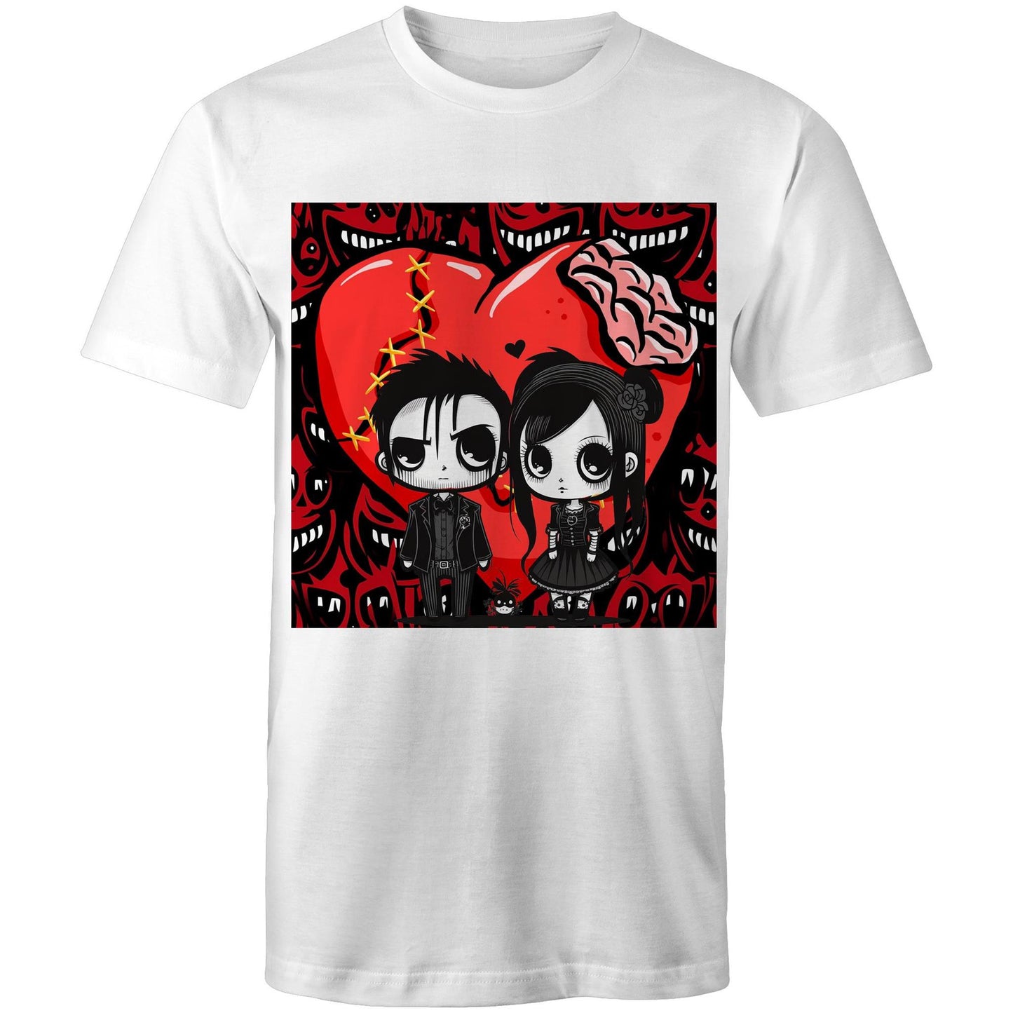 Red And Black Halloween - Mens T-Shirt