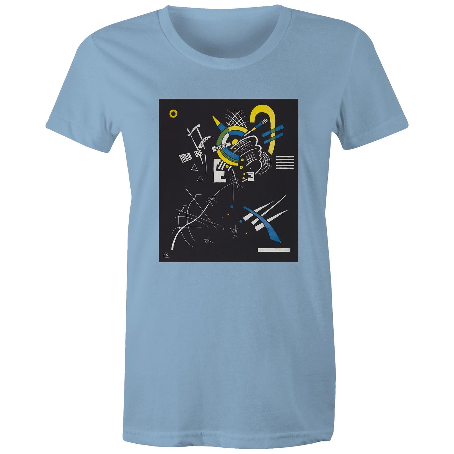 Small Worlds VII by Wassily Kandinsky - Women's Tee