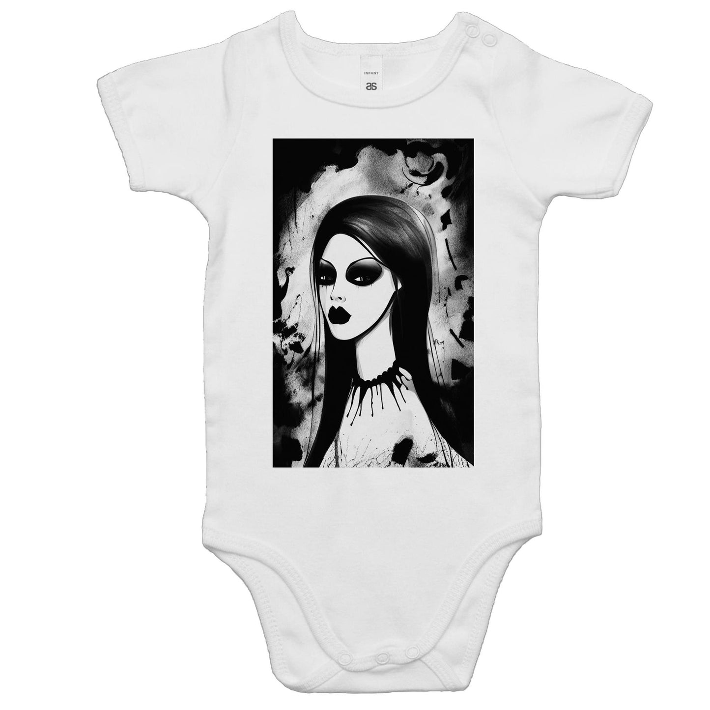 Gothic Queen - Baby Onesie Romper