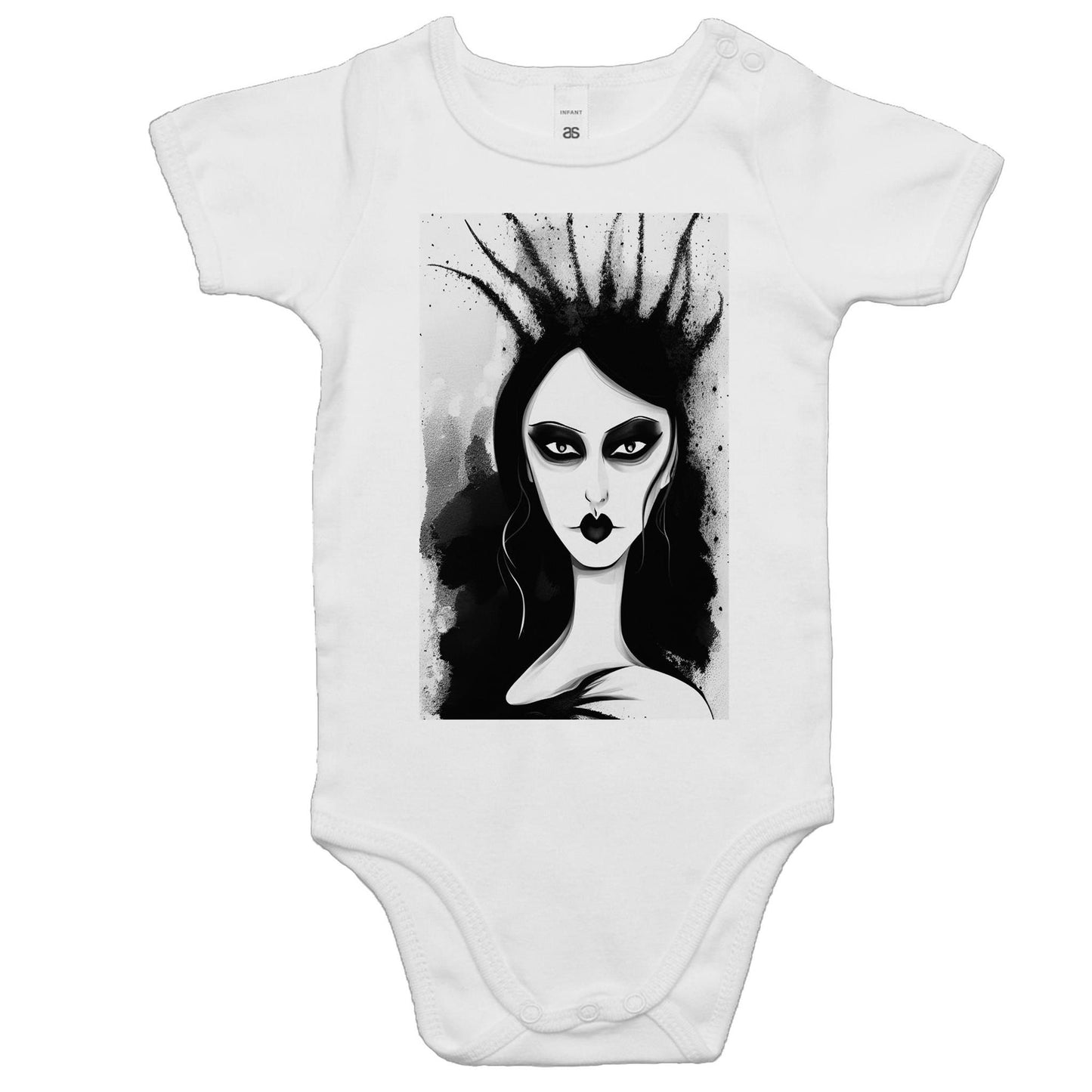 Gothic Queen II - Baby Onesie Romper