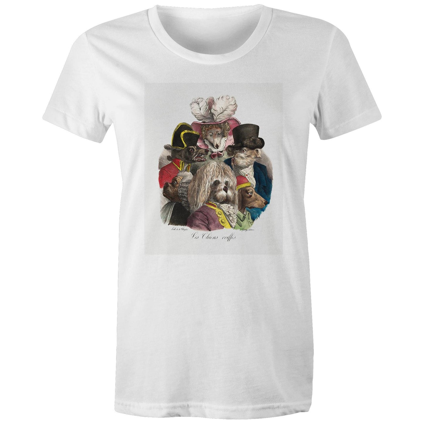 Les Chiens Coiffes by Boissy - Women's Tee