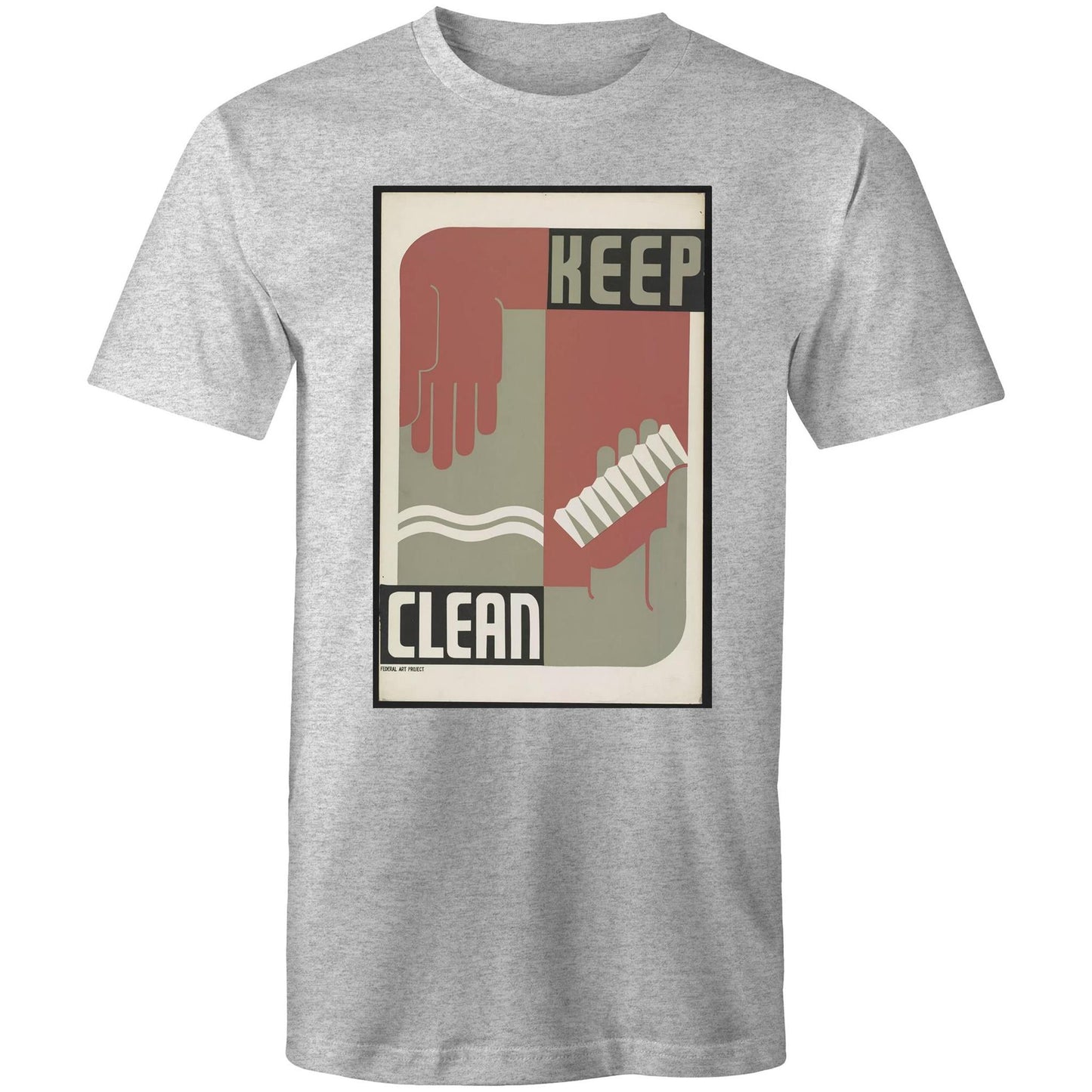 Keep Clean by Erik Hans Krause - Mens T-Shirt