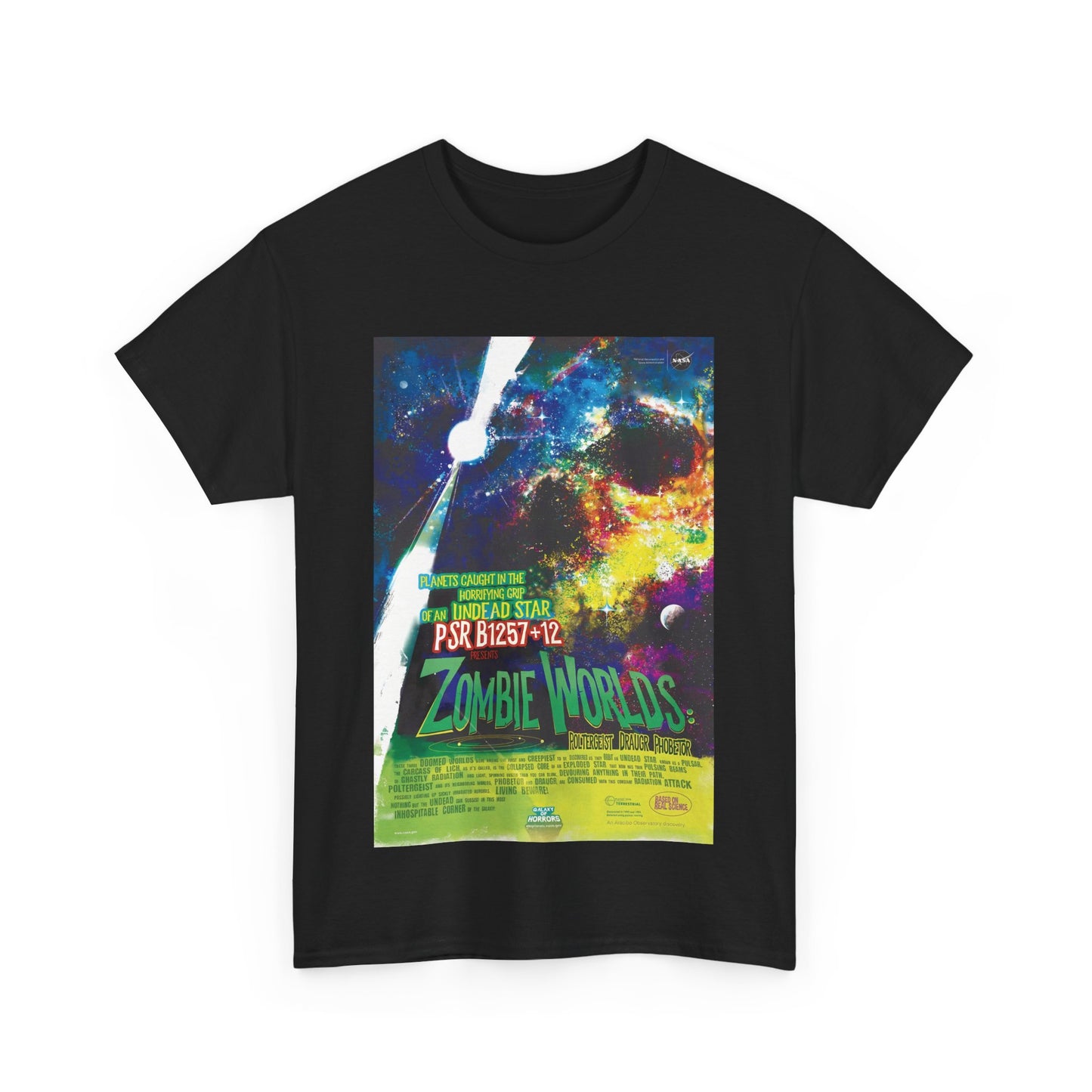 Zombie Worlds by NASA - Unisex T-Shirt