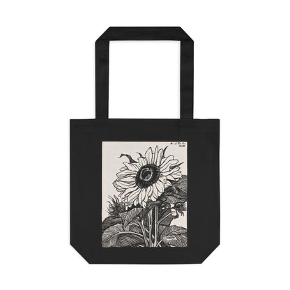 Sunflower by Julie de Graag - Cotton Tote Bag