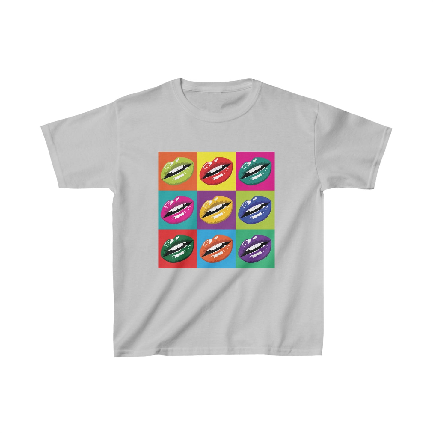 Mouth Lips Pop Art - Kids T-Shirt