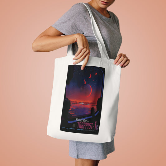 TRAPPIST-1e by NASA - Cotton Tote Bag