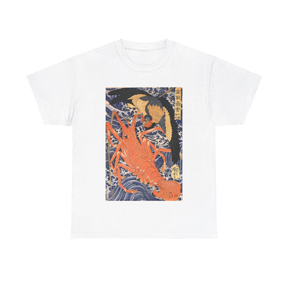 Lobster by Utagawa Kuniyoshi - Unisex T-Shirt