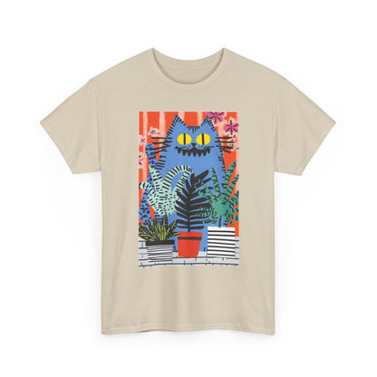 Black Monster Cat - Unisex T-Shirt