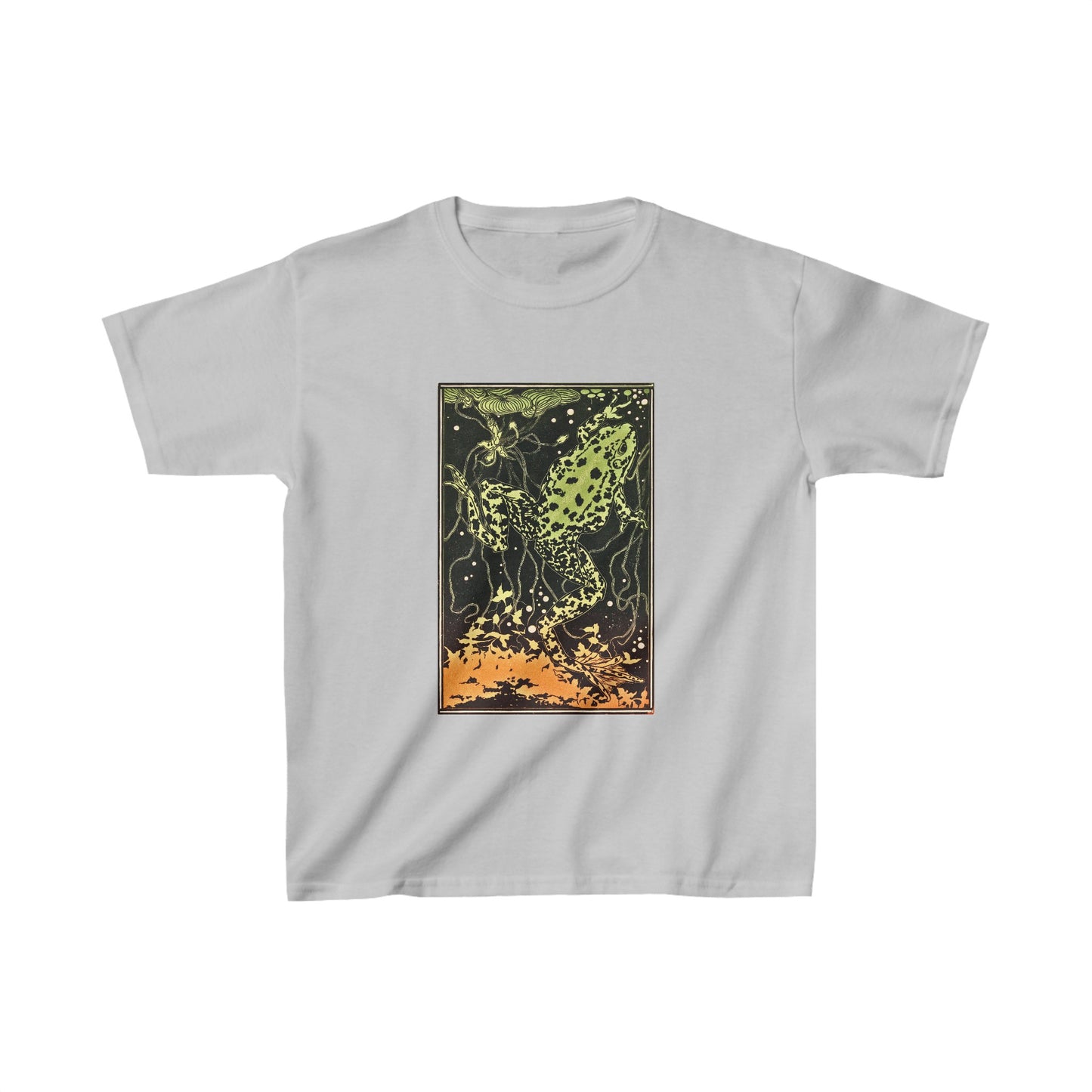 Swimming Frog by Julie de Graag - Kids T-Shirt