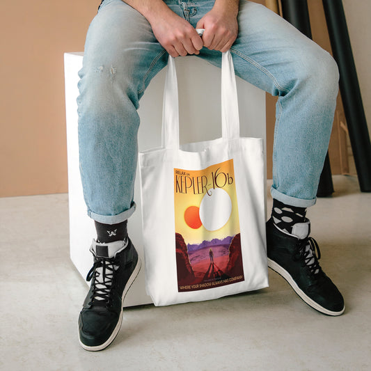 Kepler16b by NASA - Cotton Tote Bag