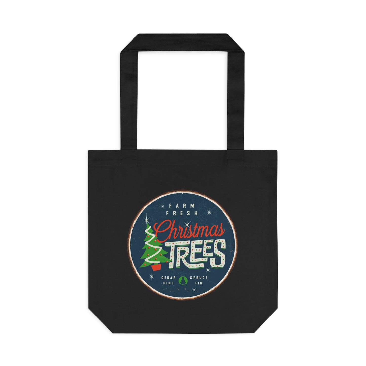 Christmas Trees - Cotton Tote Bag