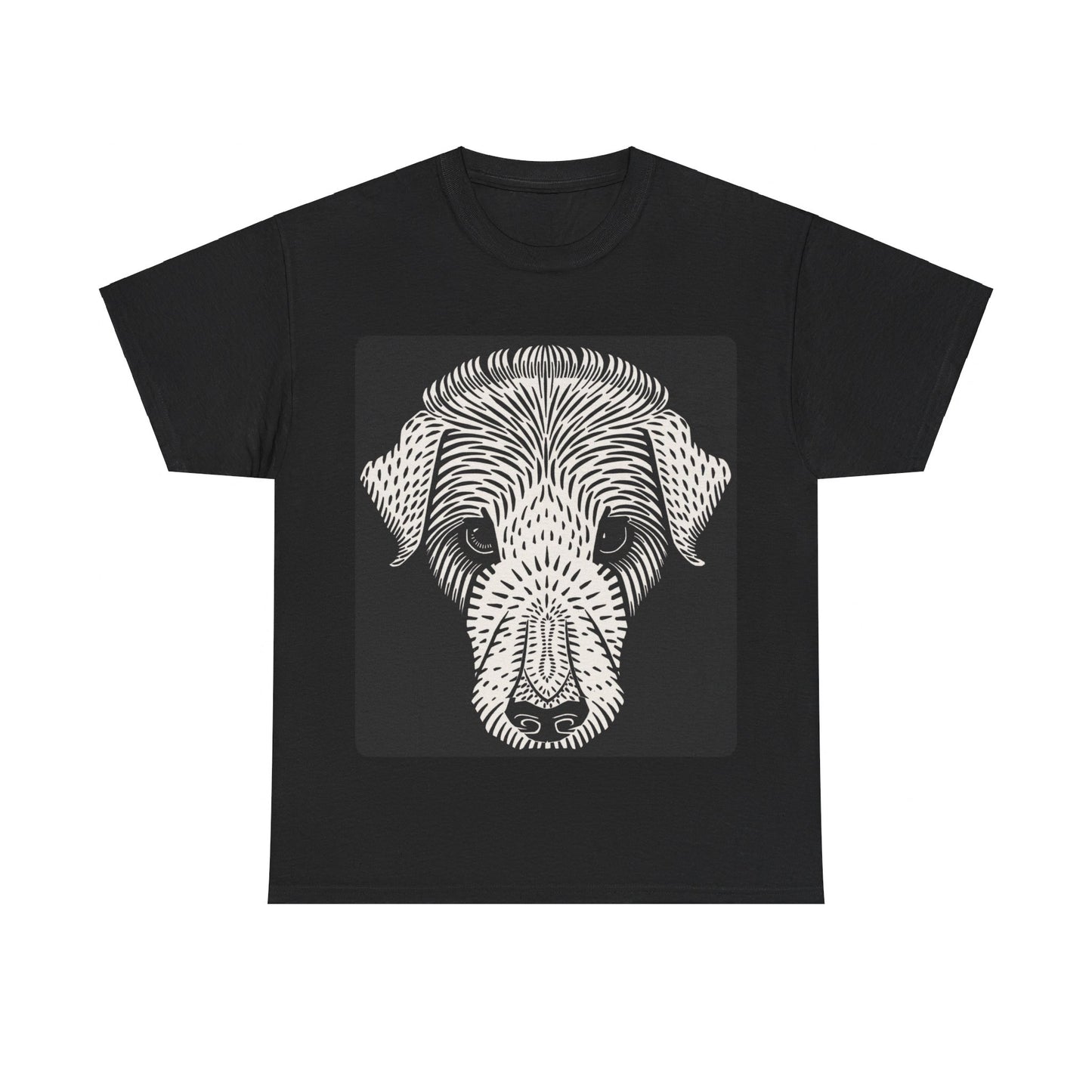 Dog's Head by Julie de Graag - Unisex T-Shirt