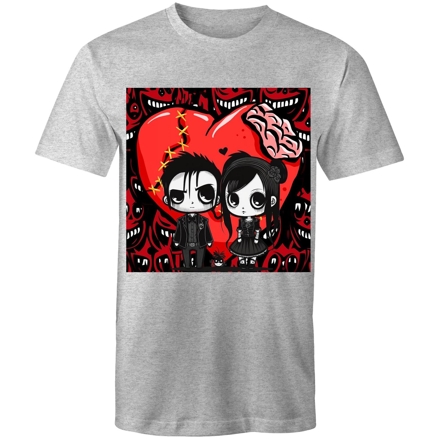 Red And Black Halloween - Mens T-Shirt