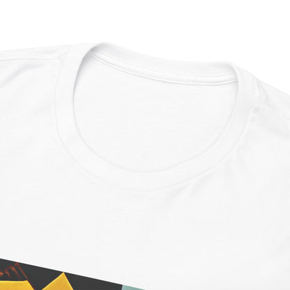 Abstract Couple With A Cat - Unisex T-Shirt