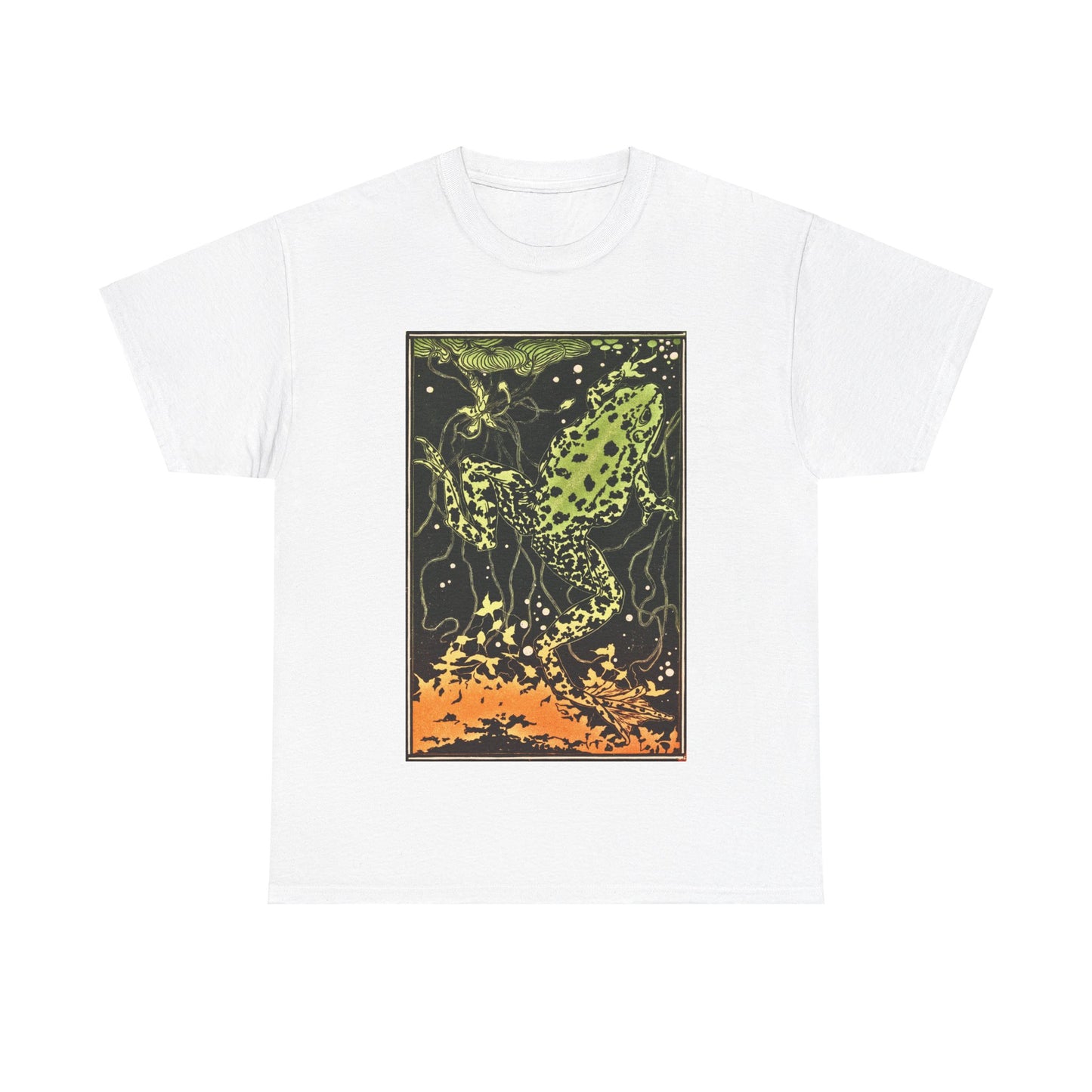 Swimming Frog by Julie de Graag - Unisex T-Shirt