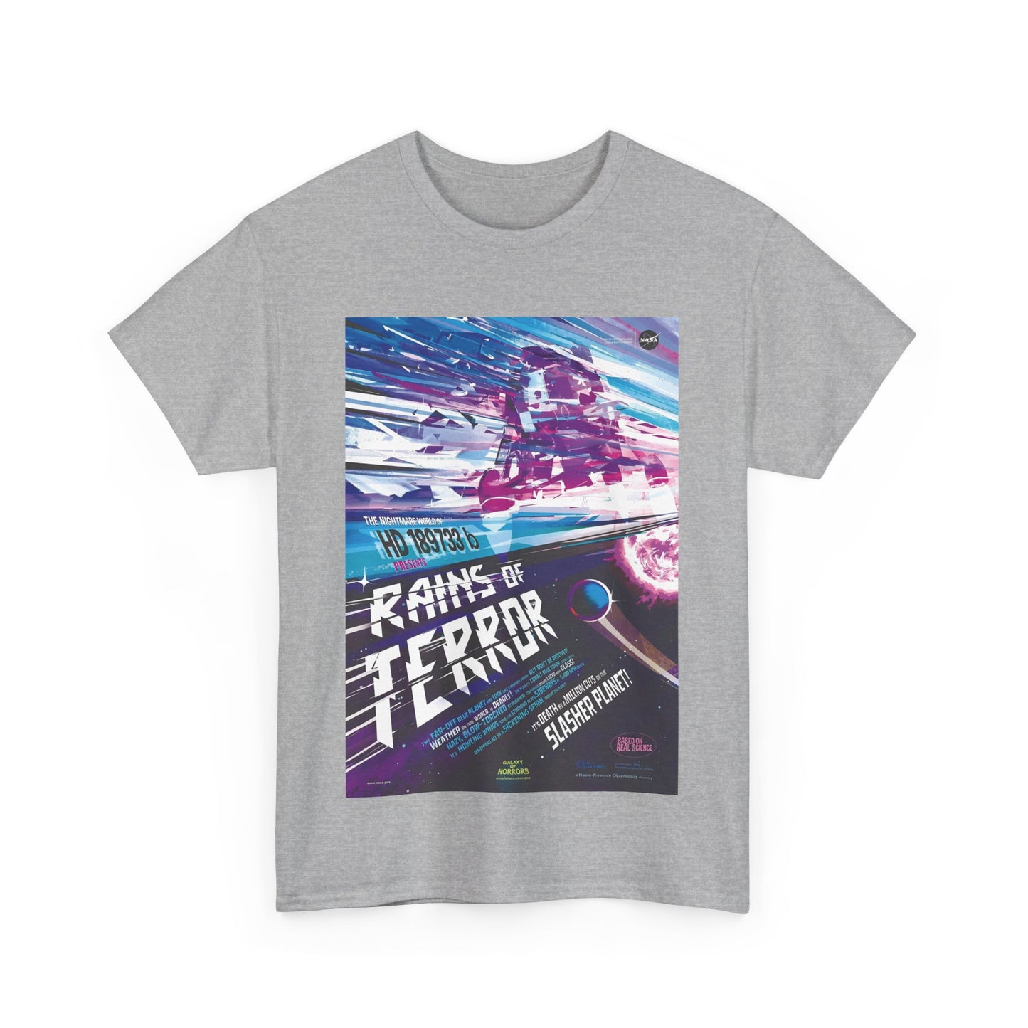 Rains of Terror by NASA - Unisex T-Shirt