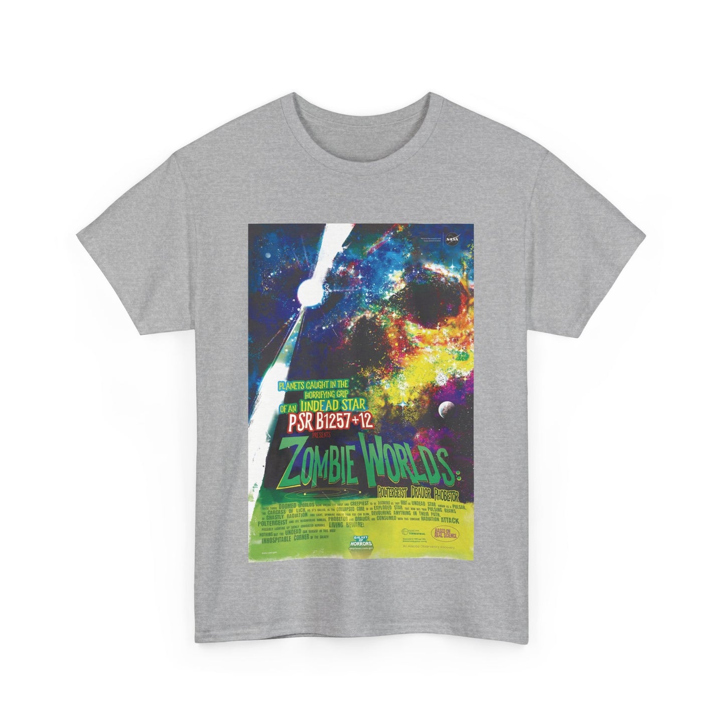 Zombie Worlds by NASA - Unisex T-Shirt