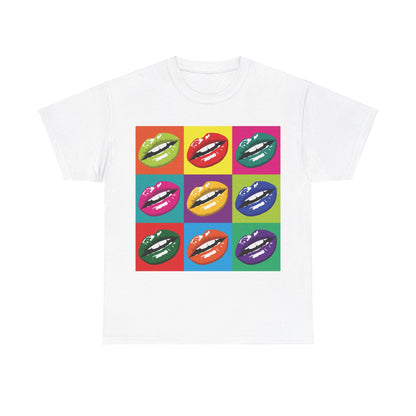 Mouth Lips Pop Art - Unisex T-Shirt