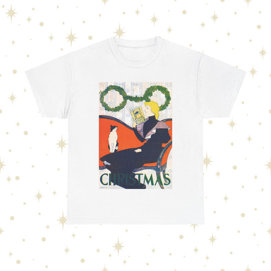 Vintage Christmas (1894) by Edward Penfield - Unisex T-Shirt