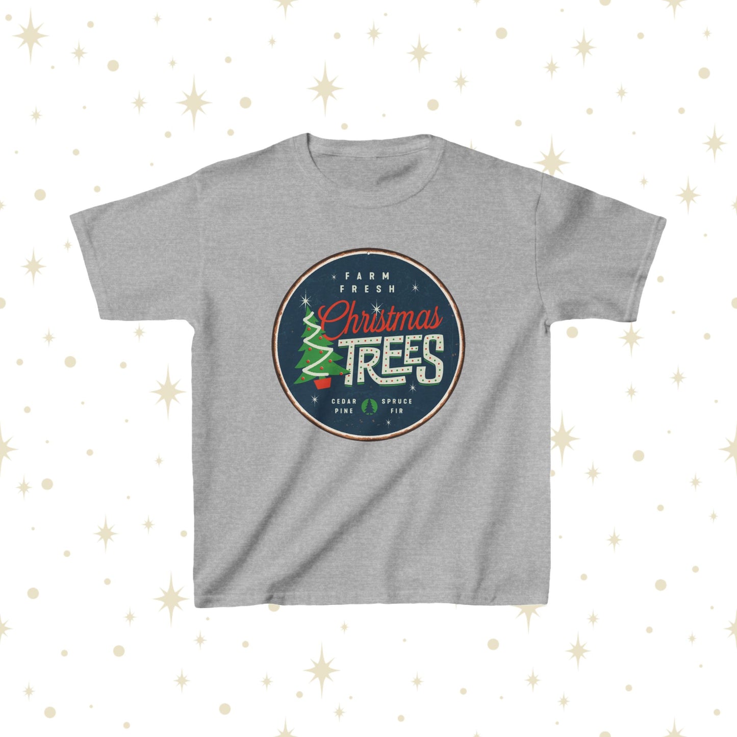 Christmas Trees - Kids T-Shirt