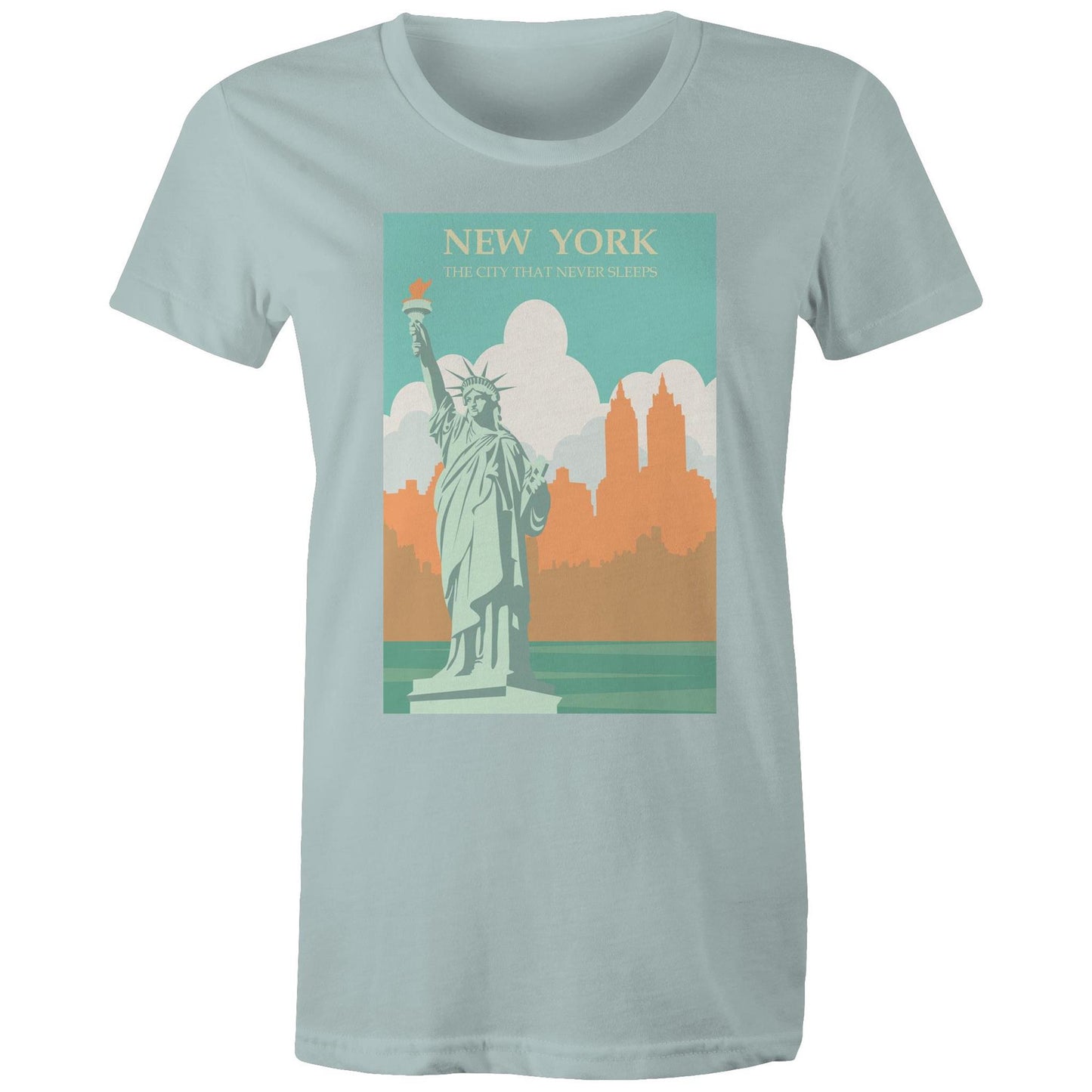 New York The City That Never Sleeps - Women's Tee