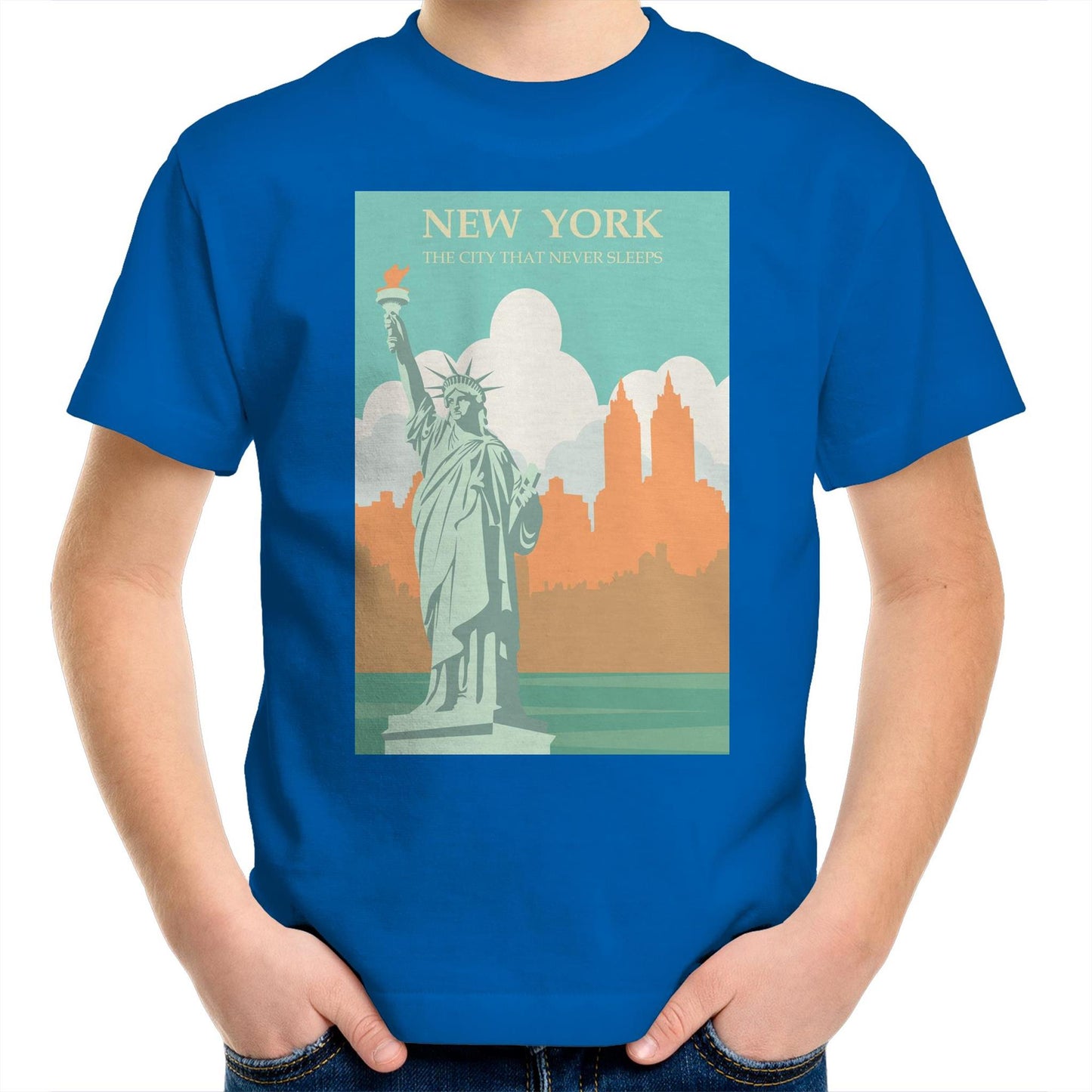 New York The City That Never Sleeps - Kids T-Shirt