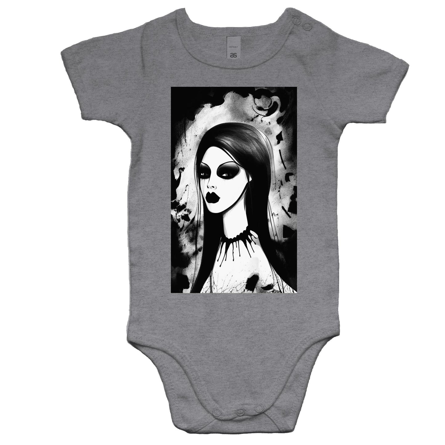 Gothic Queen - Baby Onesie Romper