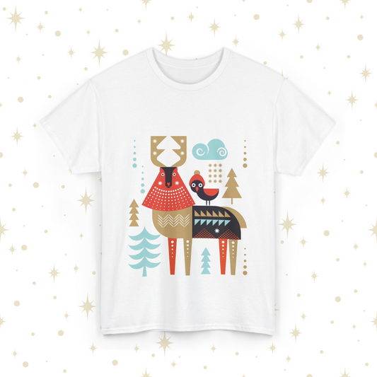 Christmas Reindeer - Unisex T-Shirt