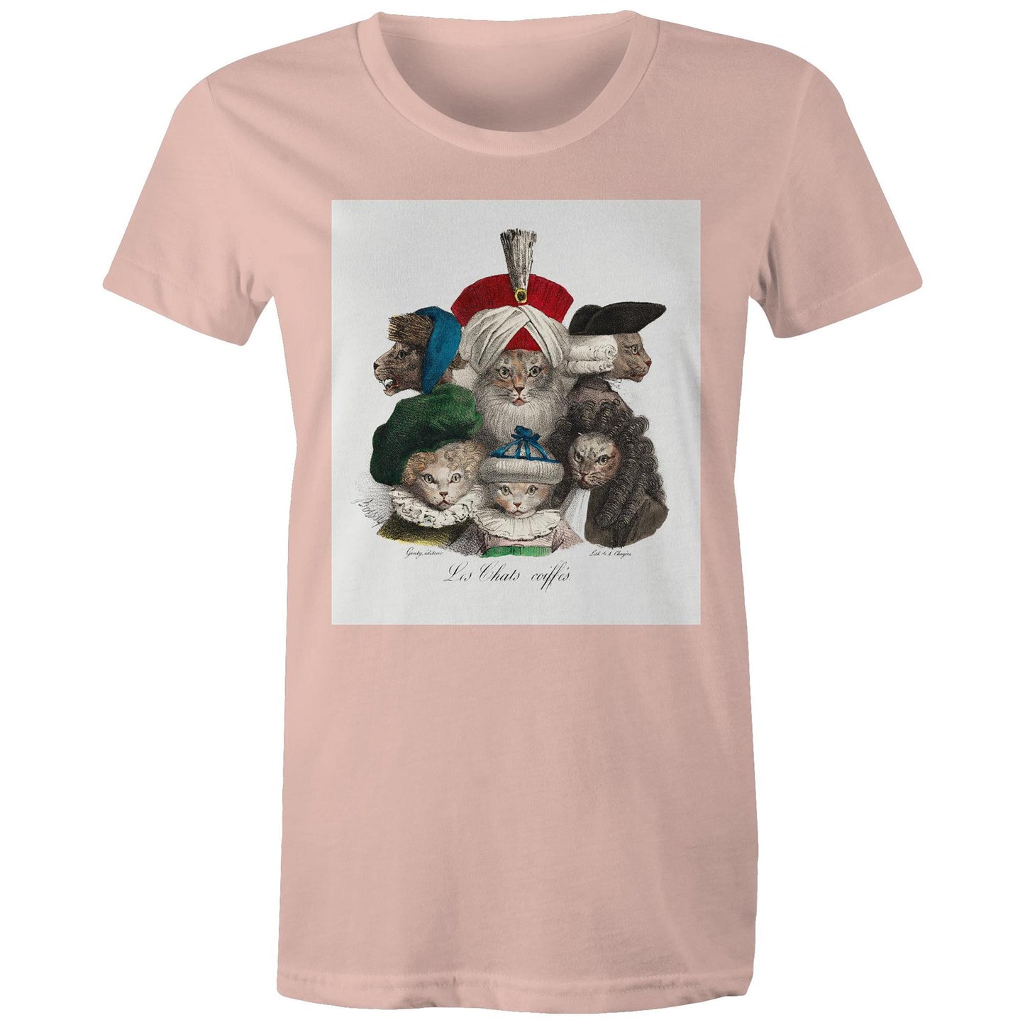 Les Chats Coiffes by Boissy - Women's Tee