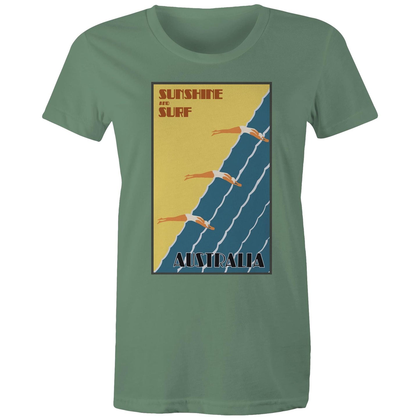 Sunshine & Surf Australia - Women's Tee