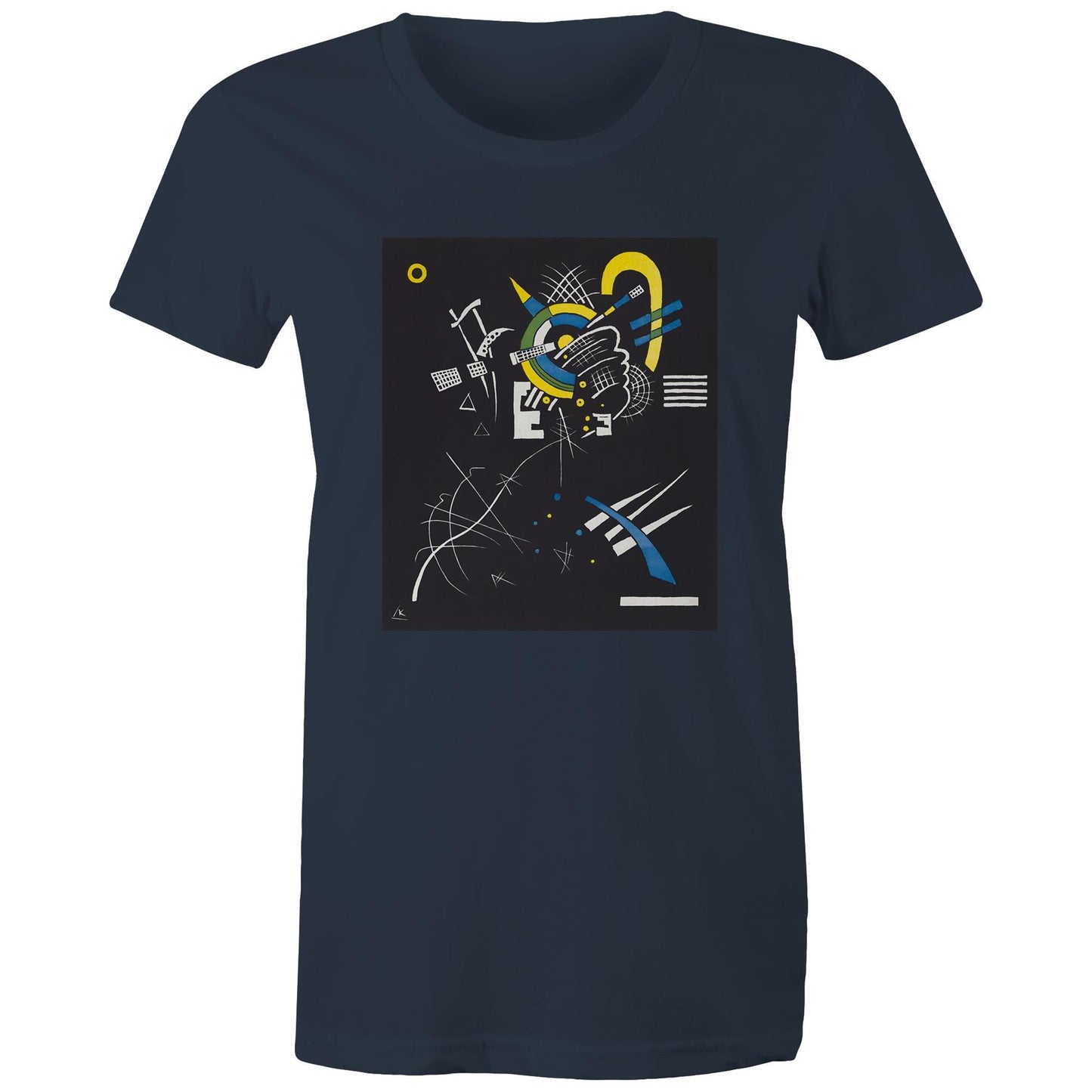 Small Worlds VII by Wassily Kandinsky - Women's Tee